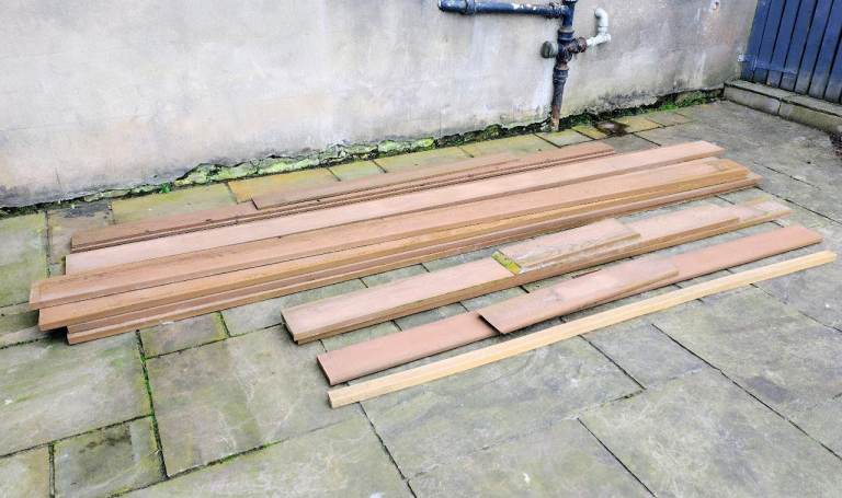 Millboard Coppered Oak composite decking - job lot