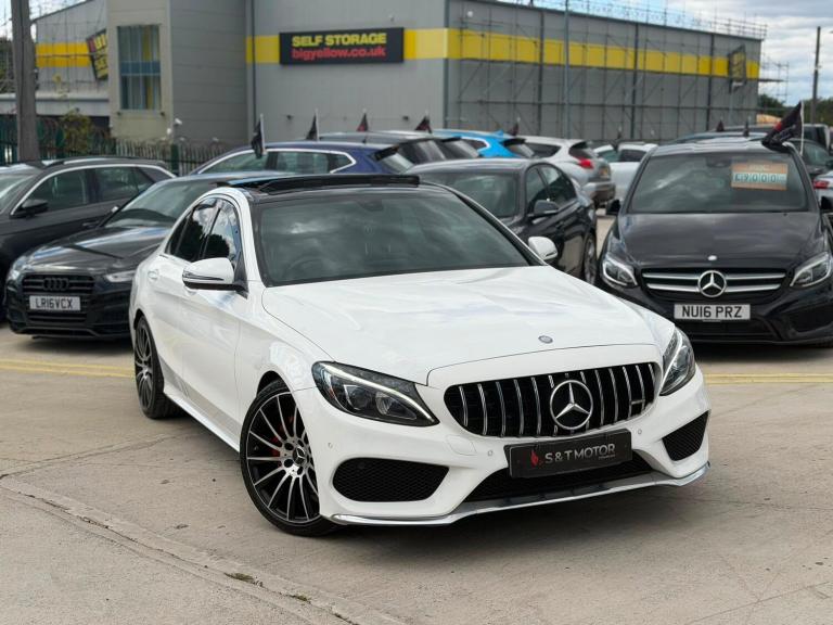 2015 Mercedes-Benz C Class C220d AMG Line Premium 4dr Auto SALOON DIESEL Automatic