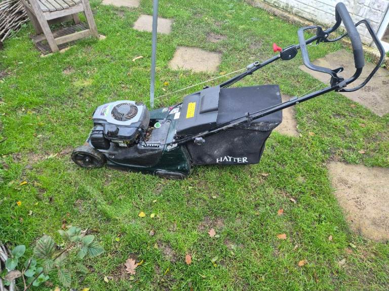 2020 hayter harrier 41 self drive variable speed roller mower 