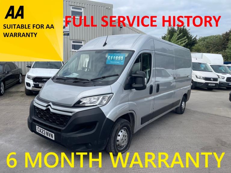 2023 Citroen Relay 2.2 BlueHDi H2 Van 140ps Enterprise Edition PANEL VAN Diesel Manual