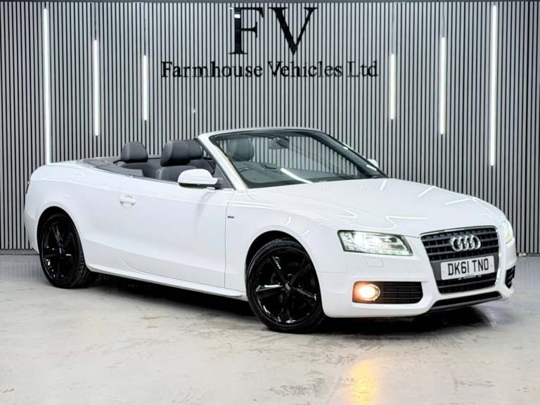 2011 Audi A5 Cabriolet 1.8 TFSI S line Euro 5 2dr CONVERTIBLE Petrol Manual