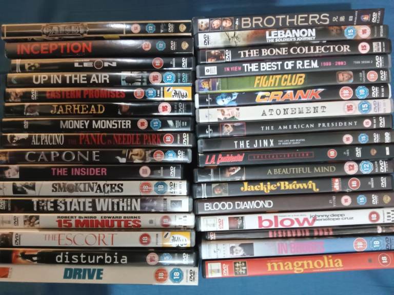 33 DVD's 