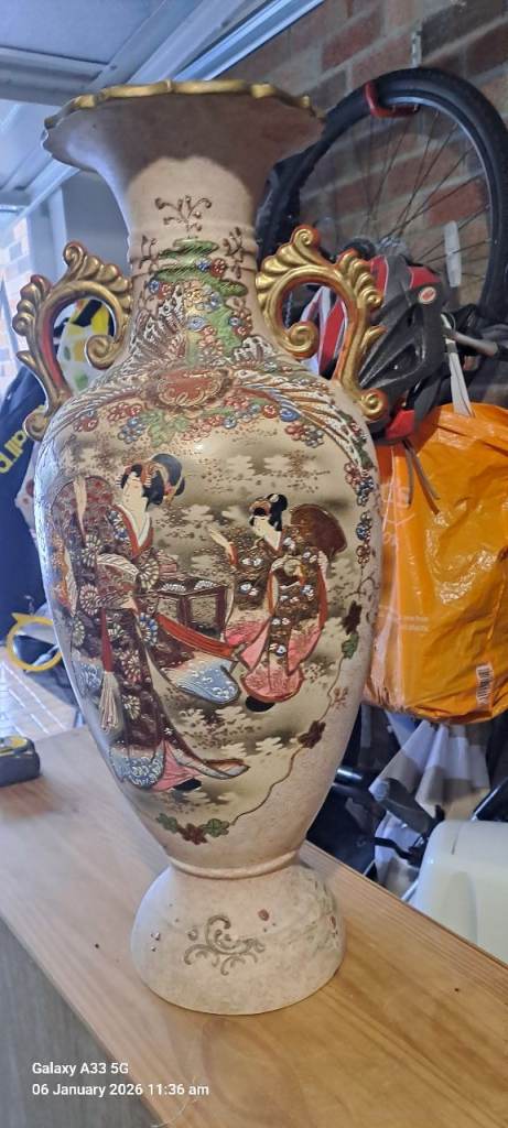 Huge decorative vase