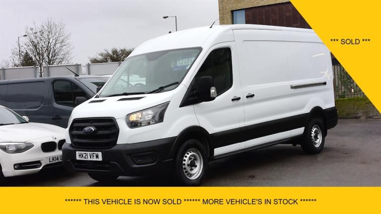 2021 Ford Transit 350 LEADER L3H2 LWB MEDIUM ROOF,SERVICE HISTORY,6 SPEED,DAB RADIO AND MORE Pane...