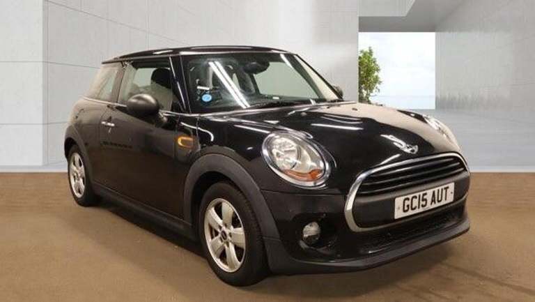 MINI HATCH 1.2 One Euro 6 (s/s) 3dr (black) 2015