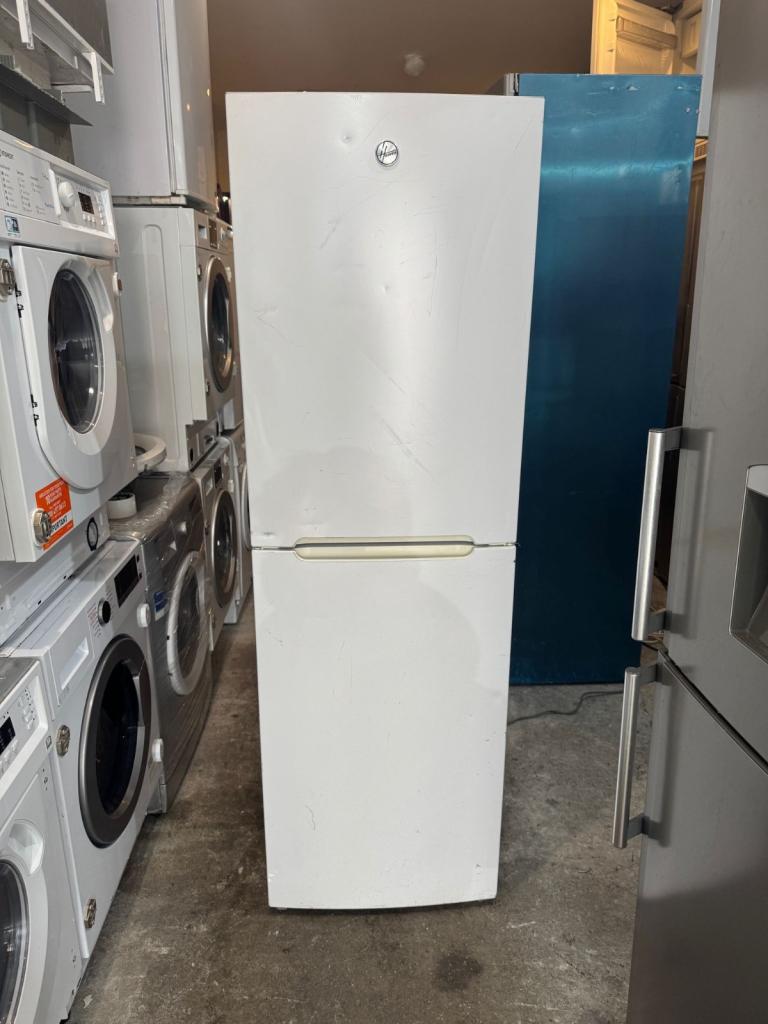Hoover White Colour Freestanding Fridge Freezer With Free Delivery 🚚 