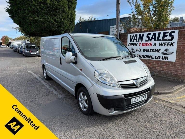 2013 63 VAUXHALL VIVARO 2.0 2900 CDTI SPORTIVE PANEL VAN 4DR DIESEL MANUAL FWD L