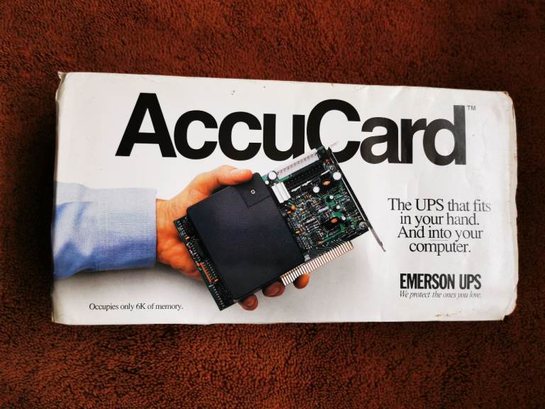 ACCUCard backup