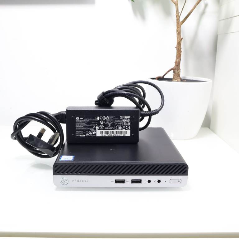 HP Prodesk PC/ Six Core i5 9500T/ 32GB RAM/ 512GB SSD