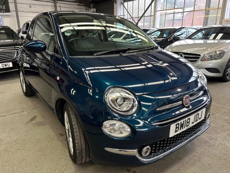 2018 Fiat 500 1.2 Lounge Euro 6 (s/s) 3dr HATCHBACK Petrol Manual
