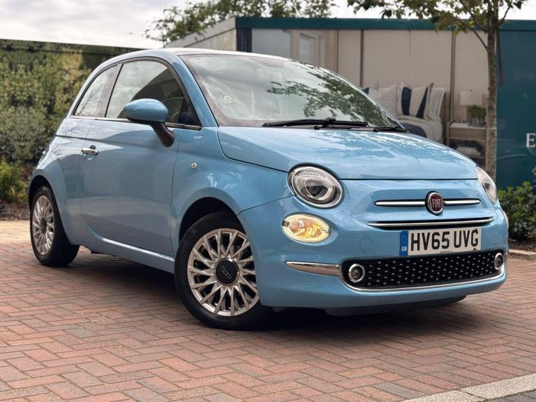 2015 Fiat 500 1.2 Lounge Euro 6 (s/s) 3dr HATCHBACK Petrol Manual