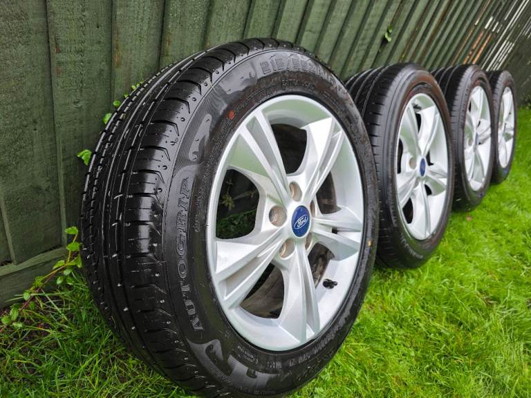 17" FORD ALLOY WHEELS for TRANSIT CONNECT 2013-2023 TOURNEO CONNECT 2013-2023 in perfect condition