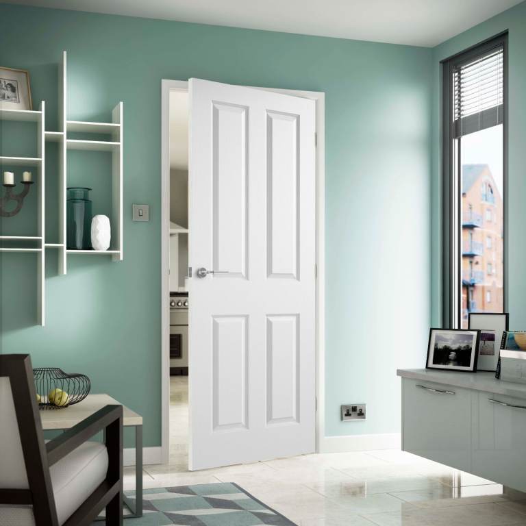 4 panel pd30 fire internal doors 