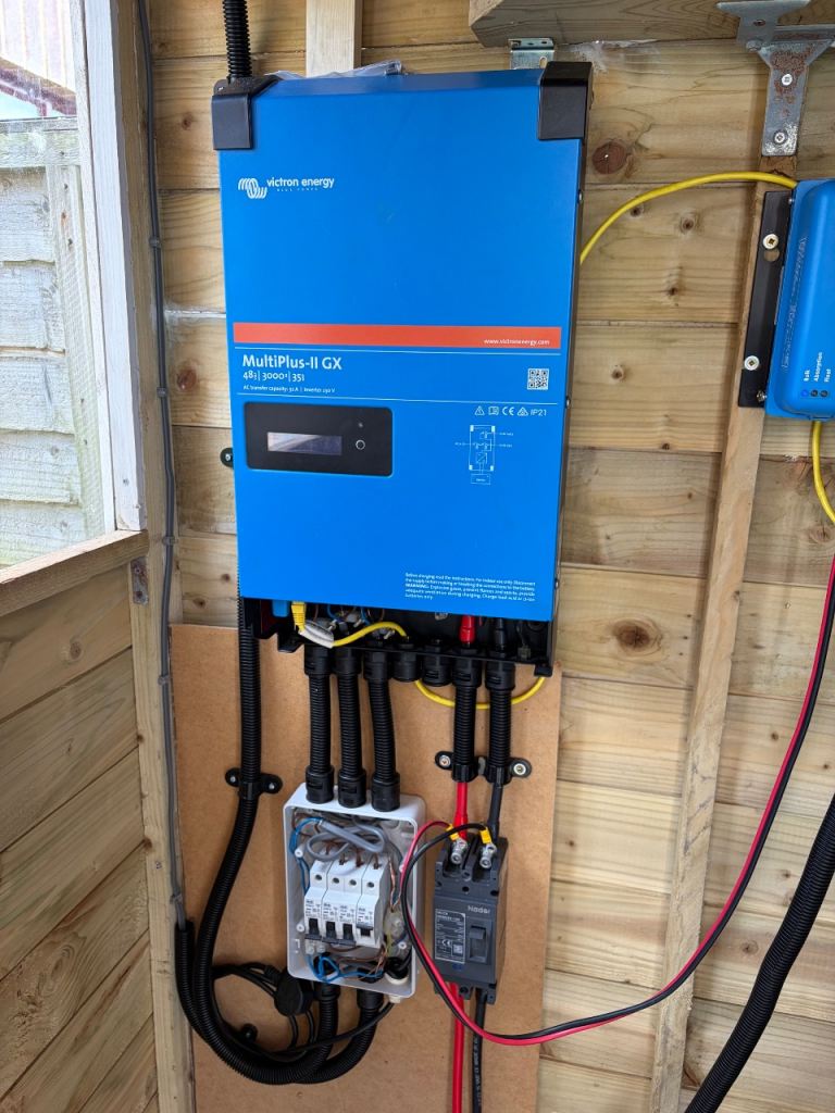 Complete Victron off grid system 5 KWh