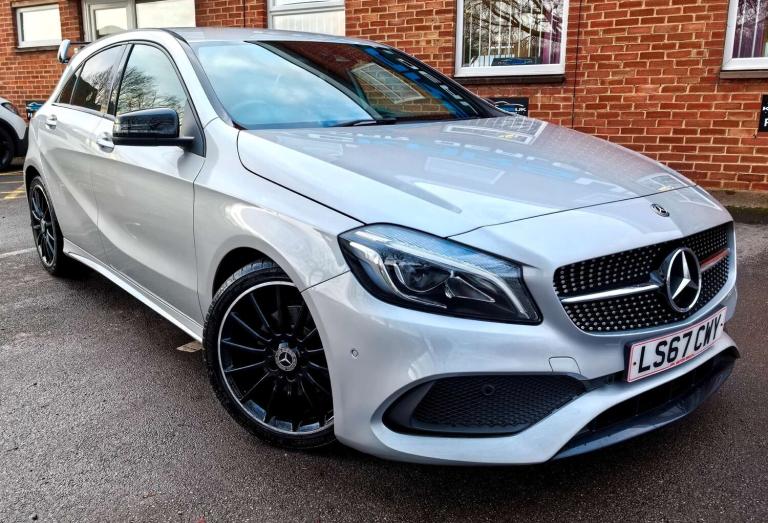 2017 Mercedes-Benz A-Class 1.5 A 180 D AMG Line Premium Auto 5dr- Sporty A-Class Auto + £2,060 Ex...