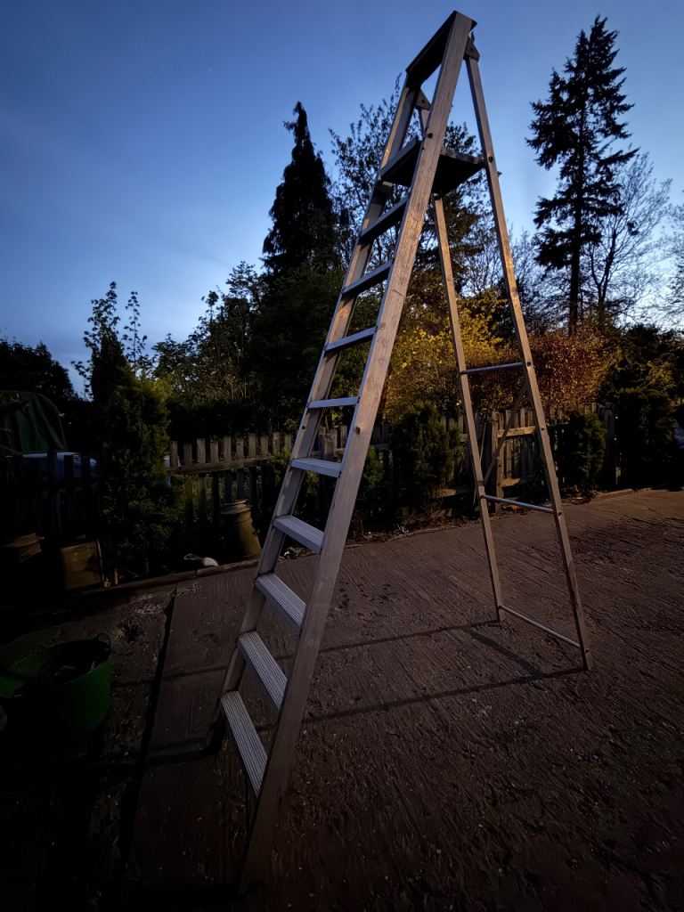 Tall step ladder