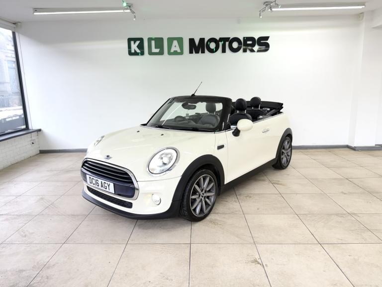 MINI CONVERTIBLE 1.5 Cooper D Convertible White Manual Diesel 2016