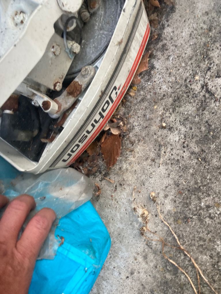 Johnson Seahorse 2 cylinder 4.5 HP 2 Stroke outboard motor for sale