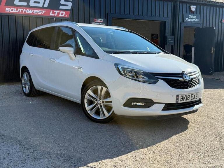 VAUXHALL ZAFIRA TOURER 1.4i Turbo SRi Nav Euro 6 5dr 2018