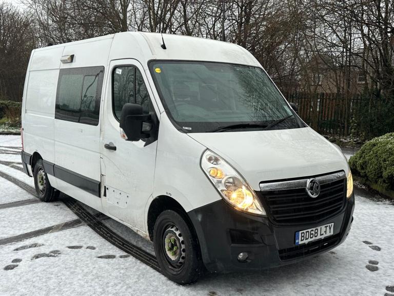2018 Vauxhall Movano 2.3 CDTI Mess Unit Welfare Van Euro 6  PANEL VAN Diesel Manual
