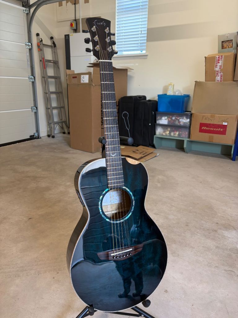 SWAP/Part ex  FAITH BLUE MOON SERIES MERCURY ELECTRO SCOOP ELECTRO ACOUSTIC 