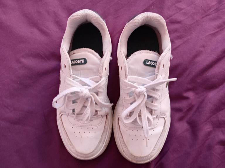 Boys Lacoste Trainers Size 4