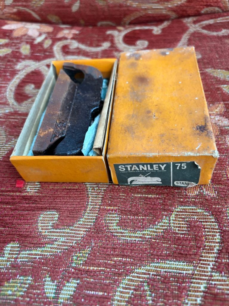 Vintage Stanley no 75 in box original 