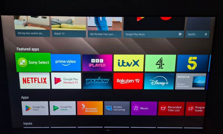 55" Sony KD-55XD8599 4K Ultra HD LED Smart TV