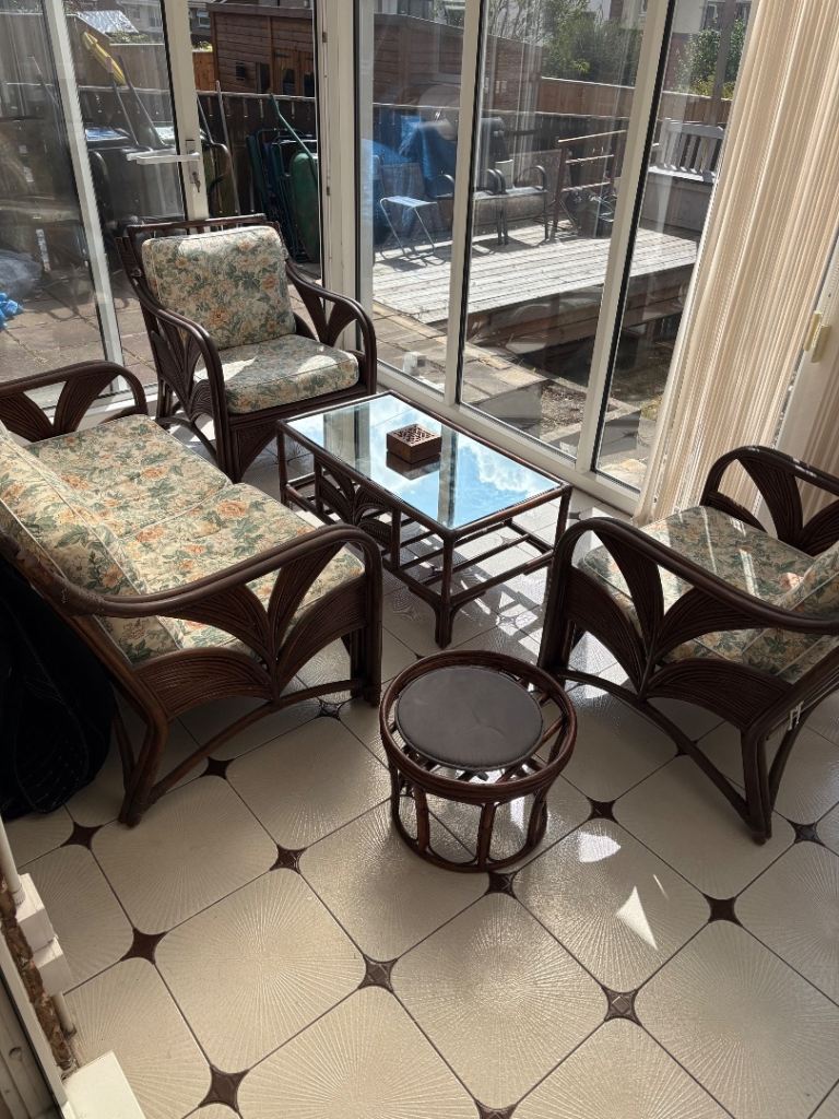 Bamboo furniture set