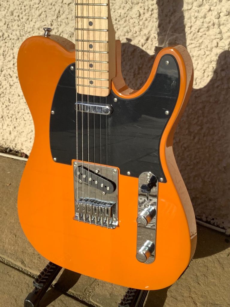 Squier Affinity Telecaster rare orange finish, 2000s 