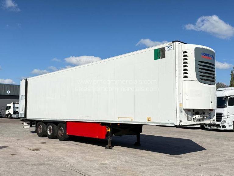 SCHMITZ MEAT RAILER FRIDGE TRI AXLE TRAILER
