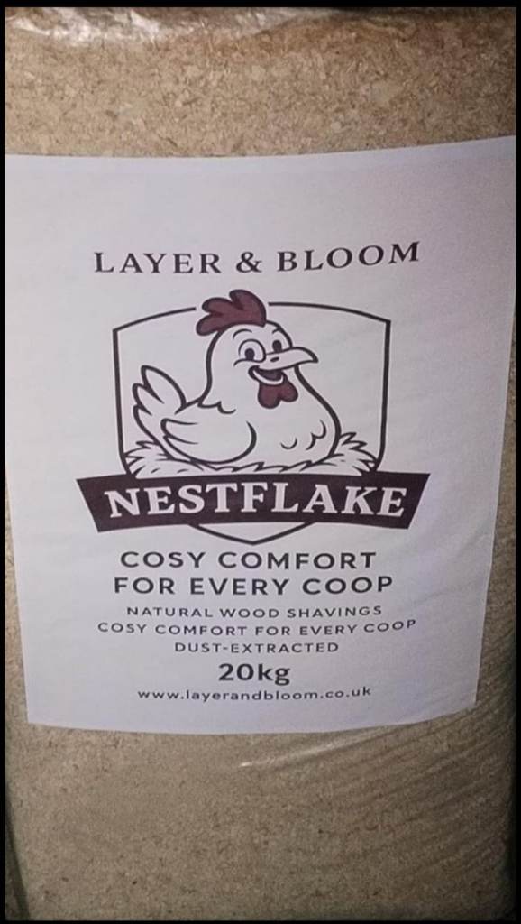 20kg dust extracted wood shavings bedding