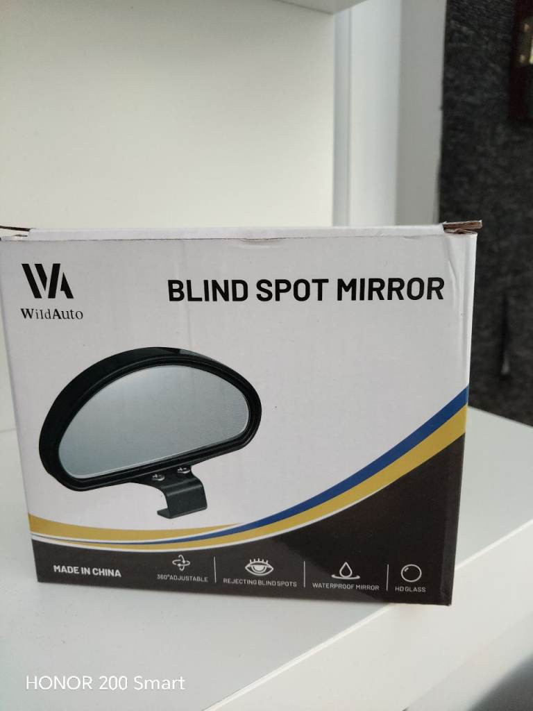 Mirrors blind spot or driving lessons