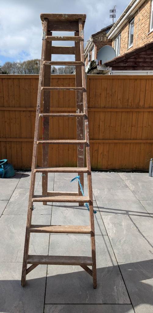 Wooden Ladder 6ft 10 - Free 😊. 