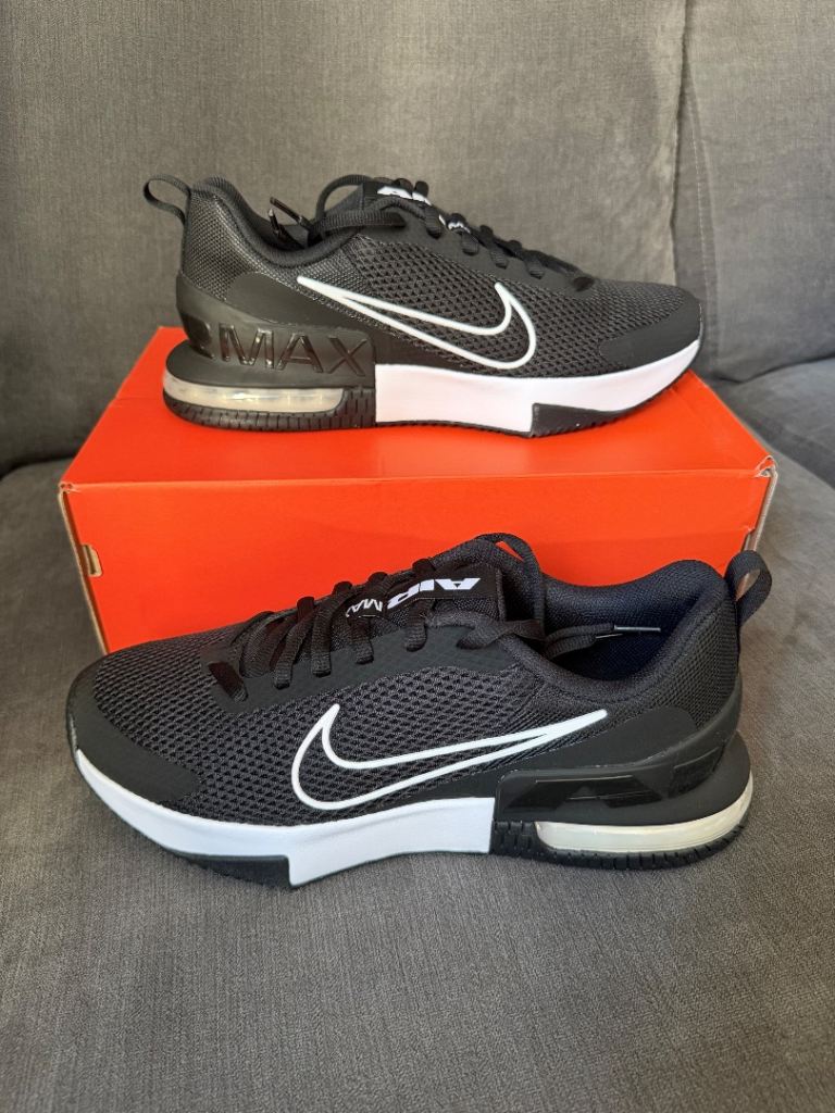 Nike Air Max Alpha Trainers - Black & White, NEW in Boxin UK 10.5