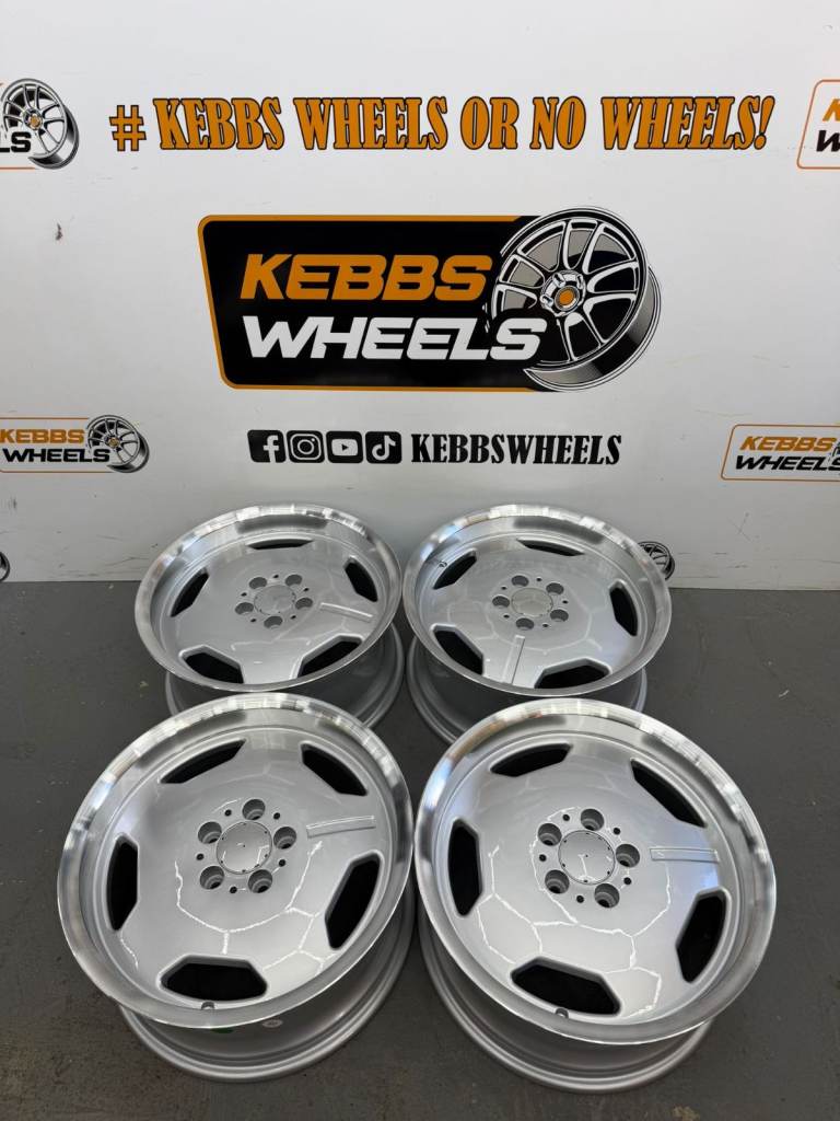18" MERCEDES MONOBLOCK AM AERO DEEP DISH ALLOY WHEELS A C E S CLASS CLA AUDI VW