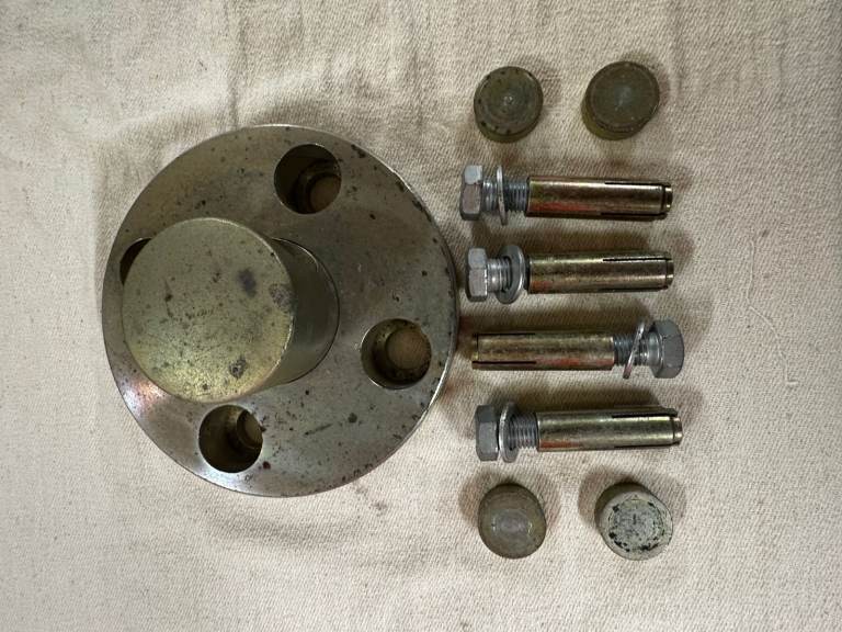 Ground Anchor for Motorbike