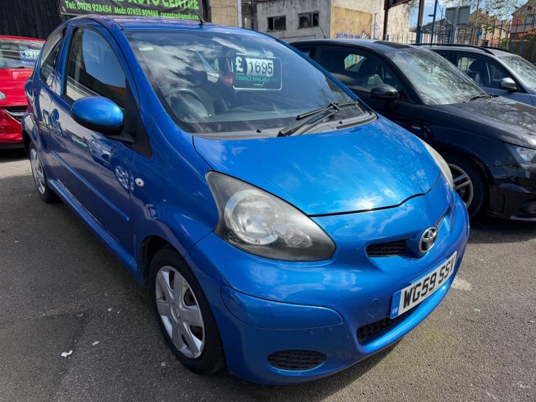 2009 Toyota AYGO 1.0 VVT-i Blue 3dr HATCHBACK Petrol Manual