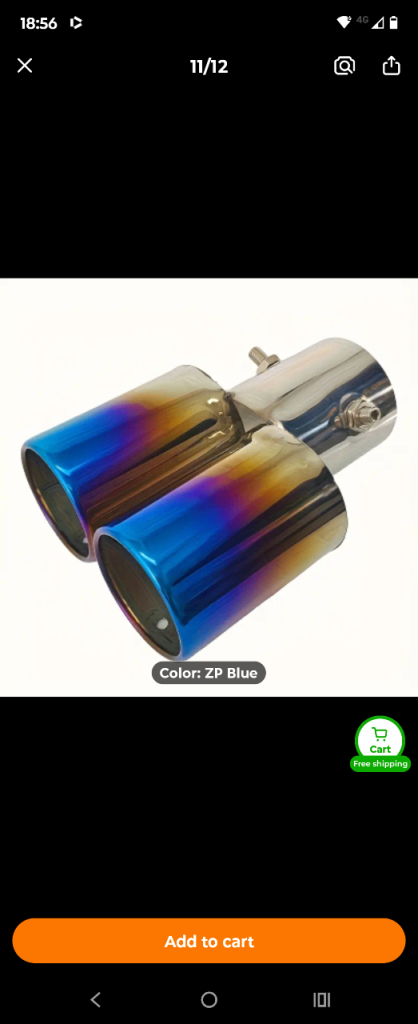 Car exhaust accessories 