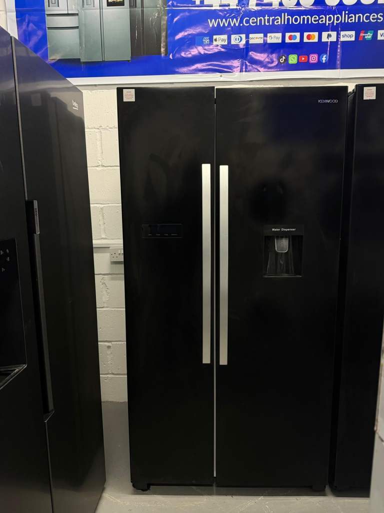 Kenwood KSBSDB19 532 L American-Style Side-by-Side Fridge-Freezer