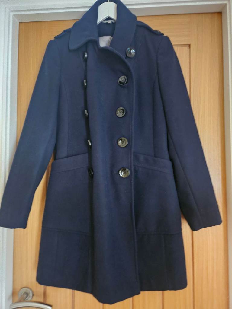 Navy Blue Women's Coat - FREE. Good Condition