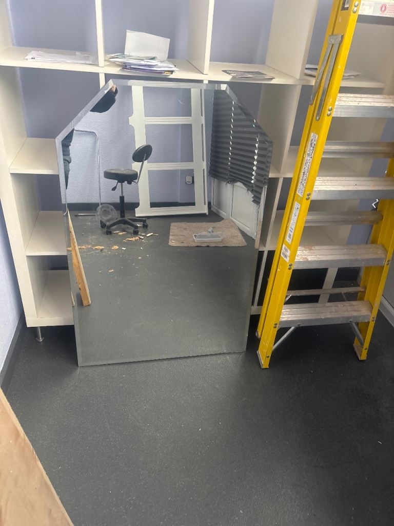 Free for collection mirrors x 6