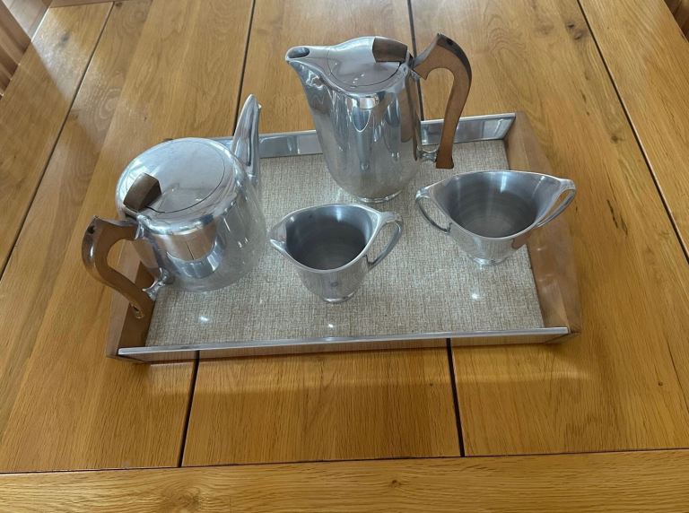 image for Early Original Picquot Ware (1947 -1980) 5 piece tea & coffee set.