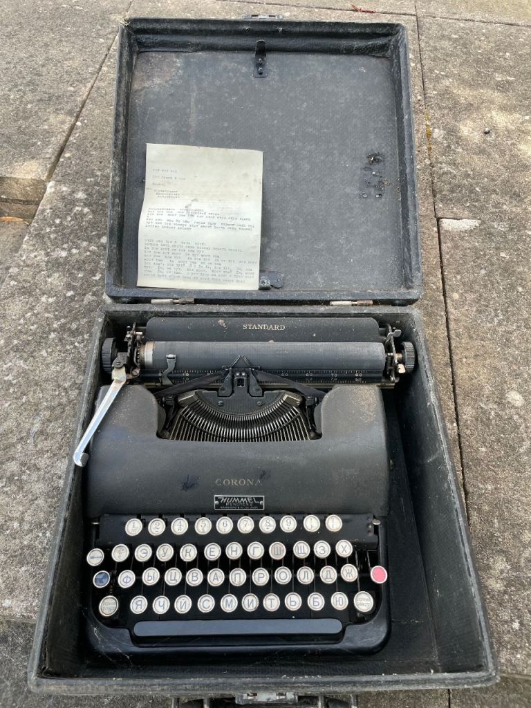 cyrilic alphabet with "F" before it was discontinued