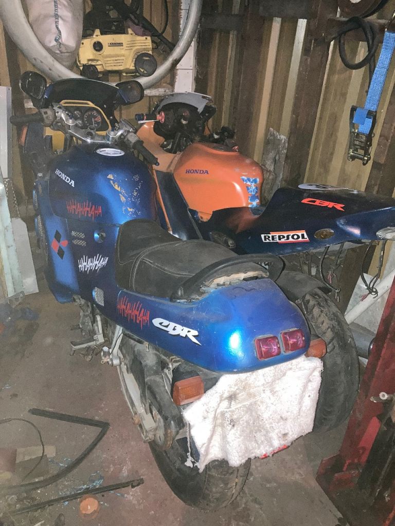 Honda, CBR, 1988, 599 (cc)