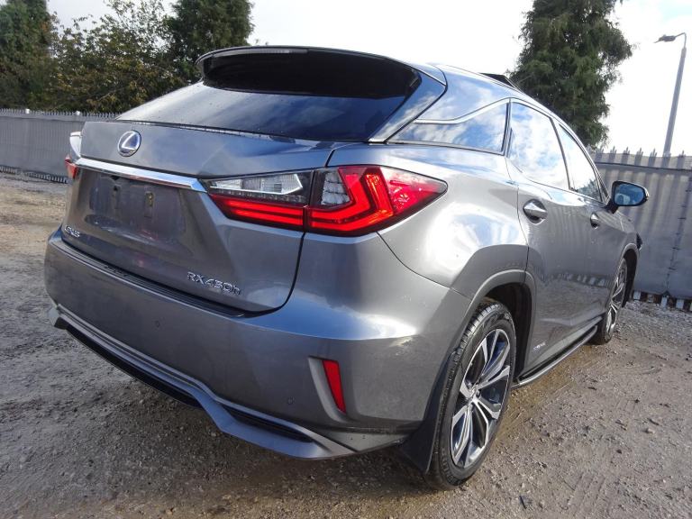 2017 67 REG LEXUS RX 450H LUXURY HYBRID AUTO DAMAGED REPAIRABLE SALVAGE