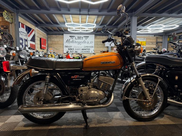 1977 Suzuki gt250, classic two stroke, uk supplied, ready to use