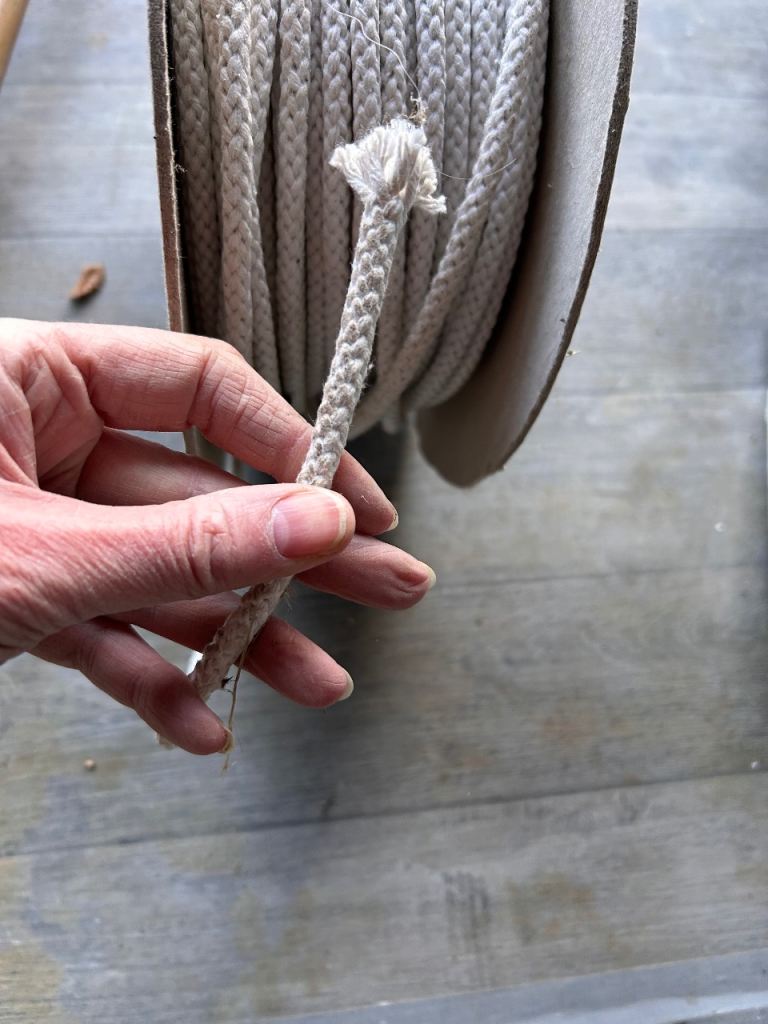 Roll of Sash and case window rope