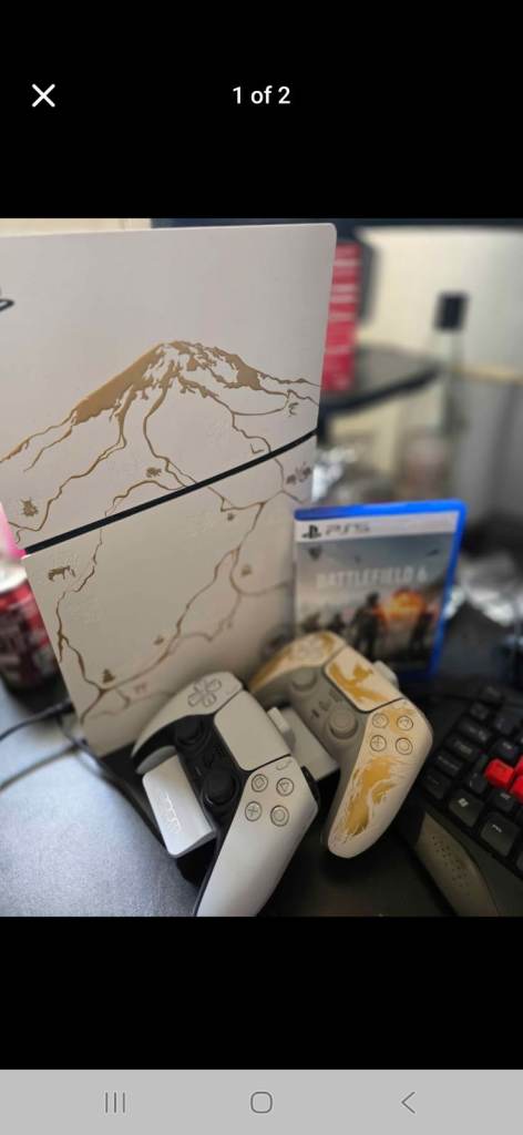 PS5 Ghost of Yotei Gold Limited Edition + 2 Controllers + 1TB SSD + Warranty