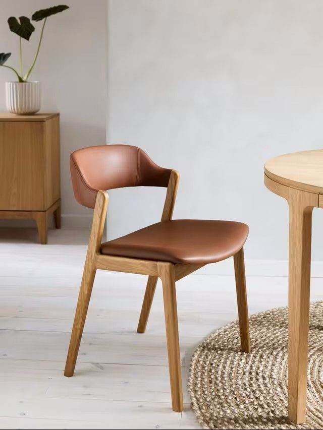 John Lewis Santino Dining Chair, Oak Bianco Oil, Brown RRP £279